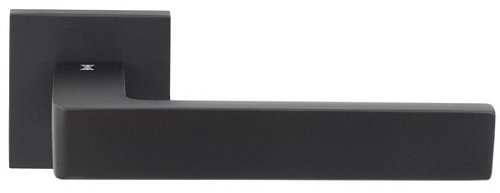 Ручки на розеті FIMET Ice 168 (211B) NM матовий чорний - Фото №2