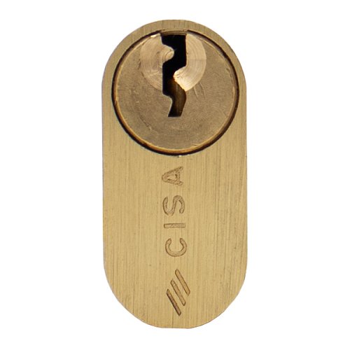 Циліндр CISA Oval 08210 60 (30*30) овальний для електромех. замків - Фото №2