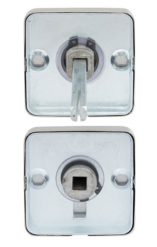 Вороток ROSTEX H53 WC SQUARE нержавіюча сталь матова - Фото №2