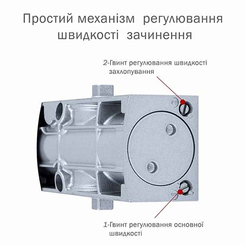 Дотягувач RYOBI D-1200 STD до 80кг Сірий - Фото №6