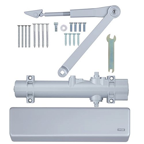 Дотягувач RYOBI DS-4550 BC/DA STD HO з фіксацією до 200кг Сірий - Фото №9