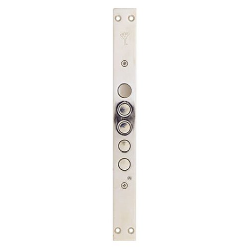 Механізм замка MUL-T-LOCK CTC10328A01A L.O.G. (BS65*85мм) хром полірований без зв.планки - Фото №4