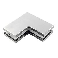 З'єднувач кутовий GLASS-M-TECH EK-40C сатин