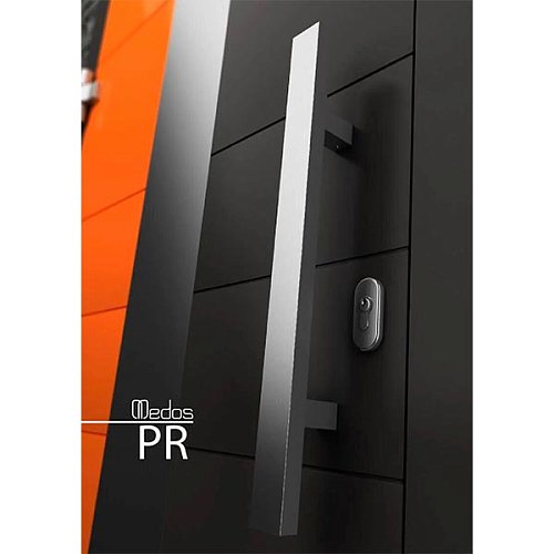 Ручки скоби MEDOS PR 500/300.90 (комплект) труба 40*20 нержавіюча сталь - Фото №2