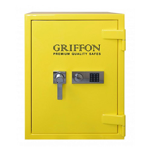 Сейф зламостійкий GRIFFON CLE III.80.E COMBI GLOSS YELLOW - Фото №6