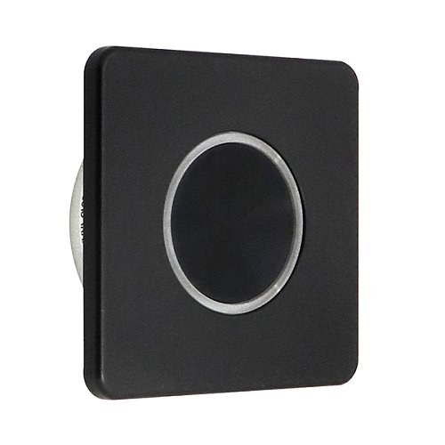 Розумна кнопка-контроллер CISA BUTTON 065C4.53.0.A5 для замків DOMO квадратна чорна - Фото №1