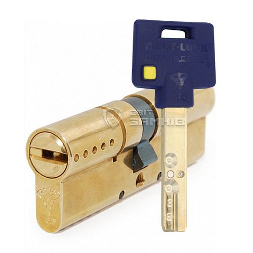 Циліндр MUL-T-LOCK MTL600/Interactive+ 76 (33*43) латунь - Фото №1