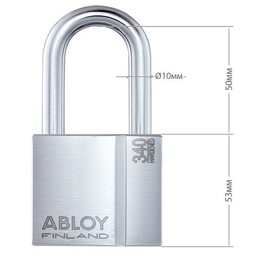 Замок навісний ABLOY PL340 Protec довга дужка (2 ключа) - Фото №5