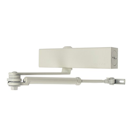 Дотягувач CISA C1511.03.0.45 Professional Plus2 STD HO з фіксацією до 80 кг білий - Фото №1