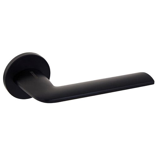 Ручки на розеті GAVROCHE Actinium AL-A33 Black чорний - Фото №2