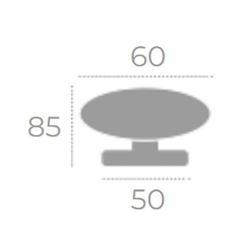 Ручка кноб FADEX Sfera Fixa PO14 фіксована N52 чорний матовий - Фото №4
