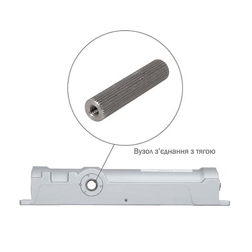 Дотягувач ABLOY DC247 RP BC EN5-7 без тяги до 160кг FIRE Коричневий - Фото №6