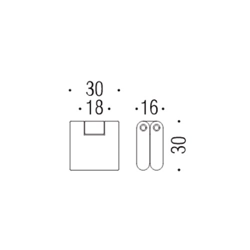 Ручка меблева COLOMBO Design Formae F511 18 мм матовий хром - Фото №5