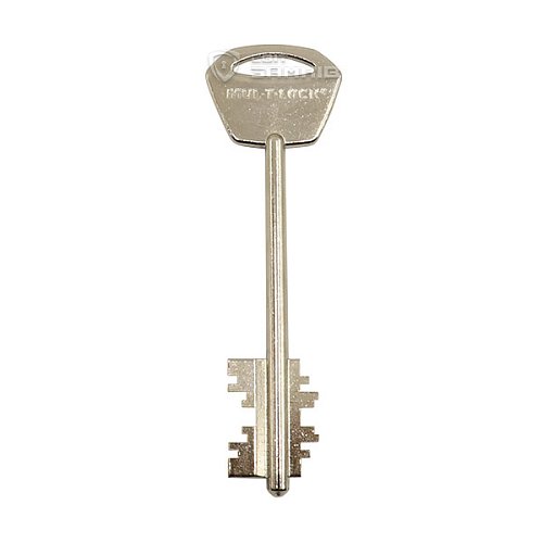 Механізм замка MUL-T-LOCK Matrix DFM30328M Двосистемний (BS65*85мм) хром полірований без зв.планки - Фото №8