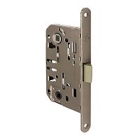 Механізм замка GAVROCHE GR96-K WC (BS50*96мм) пласт.язичок BN чорний нікель