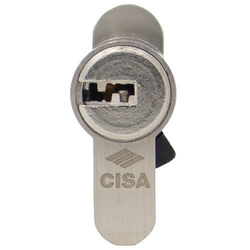 Циліндр CISA ASIX P8 90T (50*40T) нікель матовий 3 ключі - Фото №4
