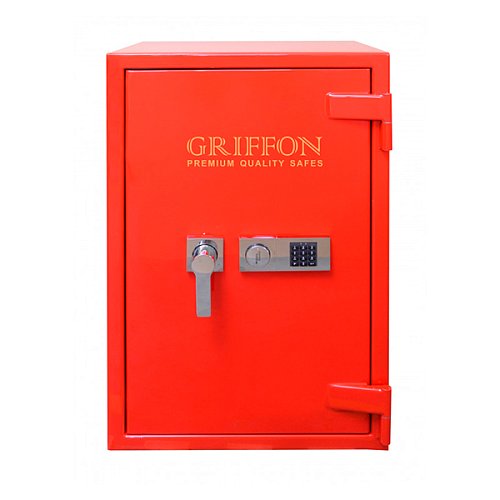 Сейф зламостійкий GRIFFON CLE III.95.E COMBI GLOSS RED - Фото №6