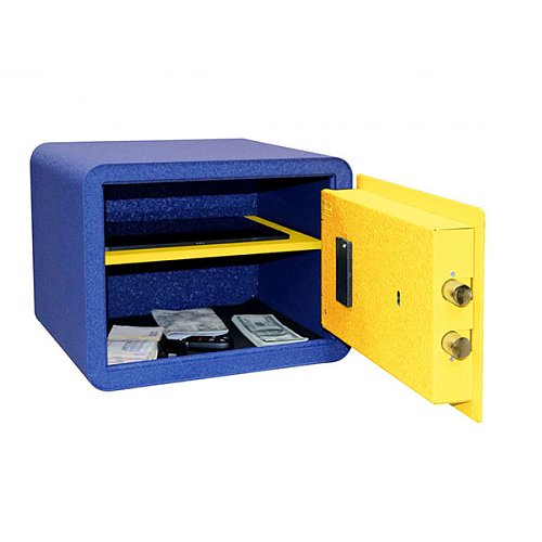 Сейф меблевий GRIFFON MSR.30.E YELLOW-BLUE - Фото №4