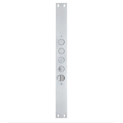 Механізм замка MUL-T-LOCK A528 (BS63*85мм) хром полірований без зв.планки - Фото №4