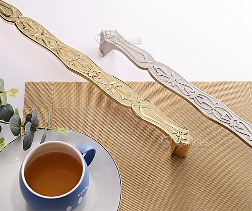 Ручка скоба ORO/ORO L15 48cm/45,7cm (половинка) MSN матовий нікель - Фото №2