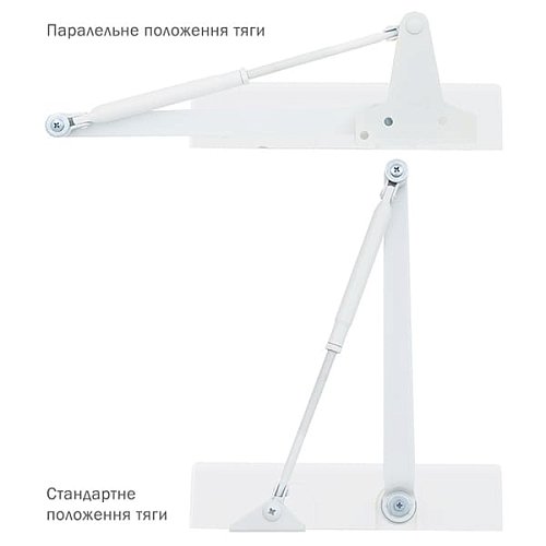 Дотягувач RYOBI D-2550 BC UNIV до 80кг FIRE Блискучо білий - Фото №4