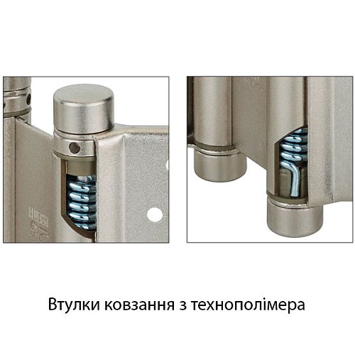 Завіс барний ALDEGHI LUIGI 101AO100B2 100 мм AO латунь - Фото №2