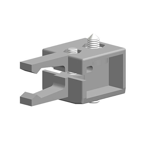 Розсувна система VALCOMP Atena AT20 довжина 2 м на 1 полотно до 80 кг з одностороннім дотягувачем - Фото №4