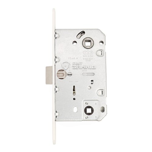 Механізм замка MVM P-2056 WC (BS50*96мм) пласт.язичок White білий - Фото №3