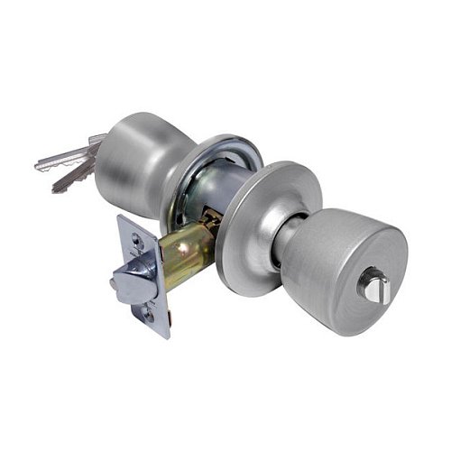 Ручки-заскочка TESA TULIP 3500U0 (BS60/70мм) нікель сатин - Фото №1
