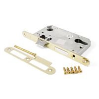 Механізм замка APECS 5300(UA) PZ (BS50*85мм) метал.язичок G золото