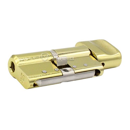 Циліндр ABLOY Protec2 93T (57H*36T) (H - гартована сторона) латунь полірована - Фото №2