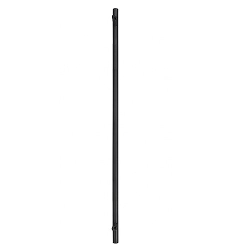 Ручки скоби ABARO Bali 45° L:1400 X:1200 D:32mm SS 304 чорний RAL 9005 (комплект) - Фото №7
