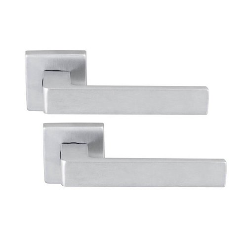 Ручки на розеті FIMET Ice 168 (211B) F05 матовий хром - Фото №1
