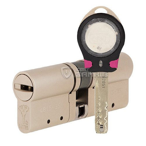 Циліндр MUL-T-LOCK MTL800/MT5+ CLIQ 105 (55i*50) нікель сатин - Фото №1
