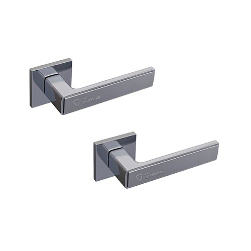 Ручки на розеті GAVROCHE Nikel Ni-Z25 CP/CP хром/хром - Фото №1