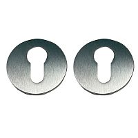 Накладки на серцевину FORME Fixa Round/Slim C02 хром матовий