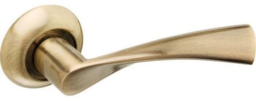 Ручки на розеті KEDR R07.023-AL AB бронза - Фото №2