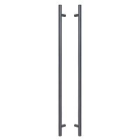Ручки скоби ABARO Bali 90° L:1600 X:1400 D:32mm SS 304 антрацит RAL 7016 (комплект)