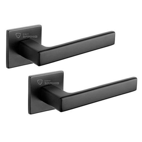 Ручки на розеті TUPAI 3095Q 5S (4040-4049) чорний - Фото №1