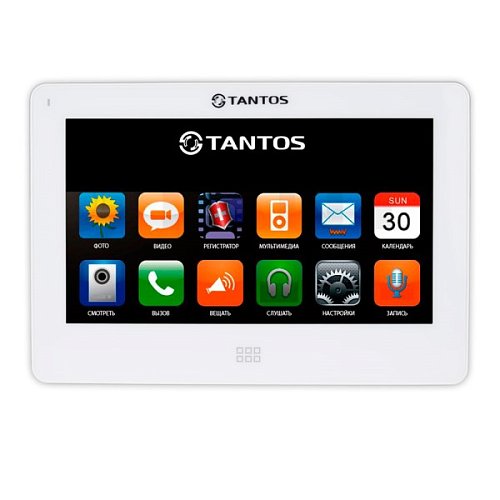 Відеодомофон TANTOS Neo Slim 7" white - Фото №1