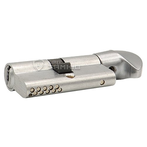 Циліндр SECUREMME K2 90T (50*40T) матовий хром - Фото №3