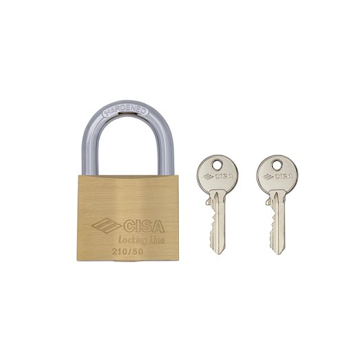 Замок навісний CISA LL POP 21010.50 (50 мм, 2 ключа) - Фото №6