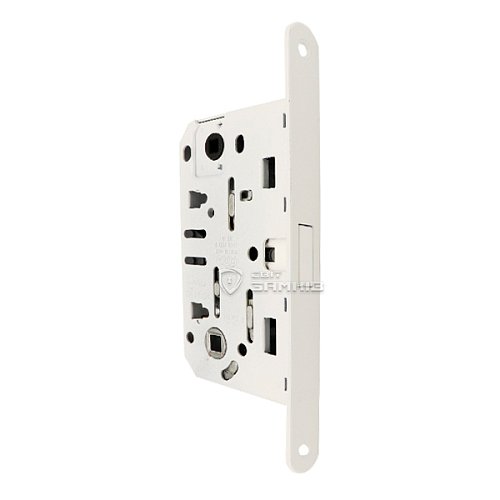 Механізм замка AGB Mediana Polaris WC магніт (BS50*96мм) білий - Фото №1