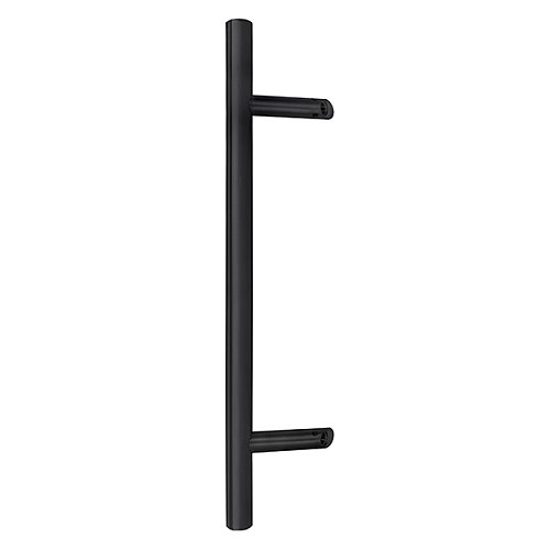 Ручки скоби ABARO Bali 45° L:1000 X:800 D:32mm SS 304 чорний RAL 9005 (комплект) - Фото №4