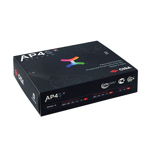 Циліндр CISA AP4 S 80T (40*40T) нікель матовий 5 ключів - Фото №12
