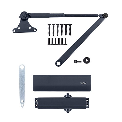 Дотягувач RYOBI DS-1554P PRL HO з фіксацією до 60кг Сірий антрацит - Фото №6
