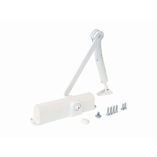 Дотягувач DORMA TS Compakt EN2/3/4 STD HO стандартна тяга з фіксацією до 80кг Білий - Фото №2