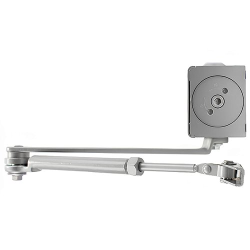 Дотягувач CISA C1611.05.0.97 Professional Plus2 BC STD HO з фіксацією до 120 кг сірий - Фото №3