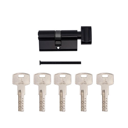 Циліндр KEDR Zink 110T (55*55T) ZCBM чорний матовий - Фото №6