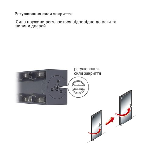 Дотягувач RYOBI D-3200T BC SLD HO з фіксацією до 80кг Сірий антрацит - Фото №7